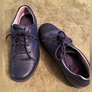 Red Wing Shoes Victoria Black Leather Oxfords